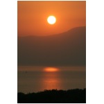 Krk: Sunset<br>over Istria